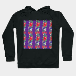 Slavic folklore ribbons purple Hoodie